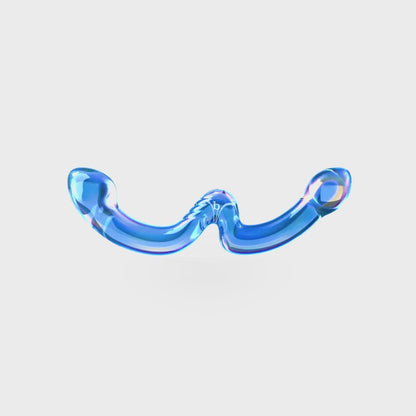BIIRD - X WICUL OHWII DOUBLE-ENDED GLASS DILDO FOR G-SPOT & P-SPOT