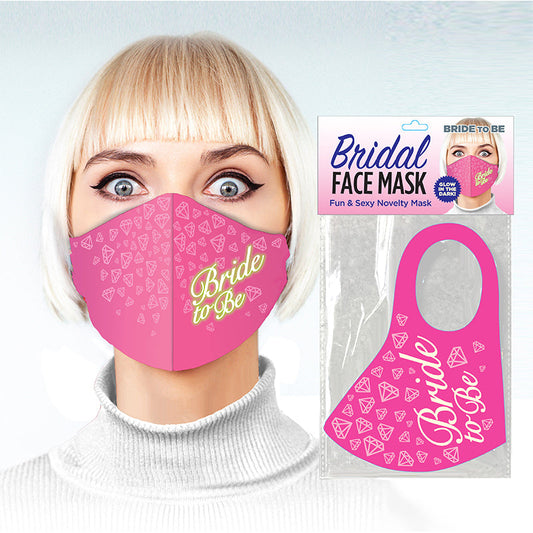 LITTLE GENIE - MASQUE BRILLANT DANS LE NOIR « BRIDE TO BE »