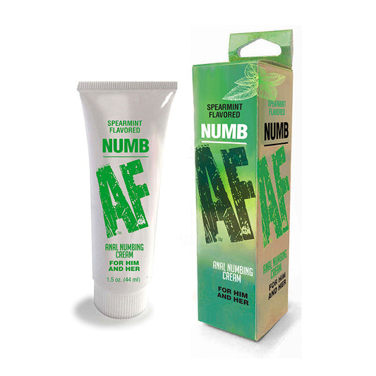 LITTLE GENIE - CREMA ANAL ADORMECEDORA CON SABOR A HIERBABUENA MUY ADORMECEDORA 1.5 OZ.
