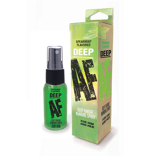 LITTLE GENIE - SPRAY ADORMECEDOR DE GARGANTA PROFUNDA CON SABOR A HIERBABUENA DE 1 OZ.
