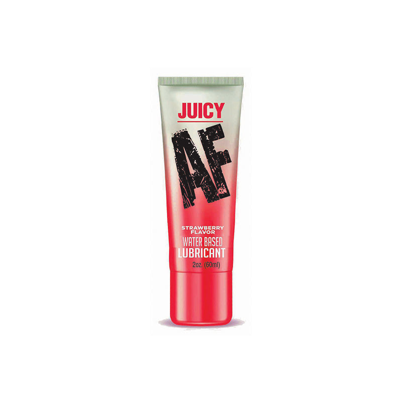 LITTLE GENIE - LUBRICANTE ÍNTIMO CON BASE DE AGUA JUICY AF FRESA 2 OZ.