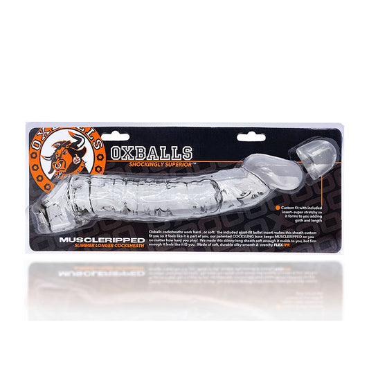 OXBALLS - FUNDA DE PENE GRUESO MUSCULOSO TRANSPARENTE
