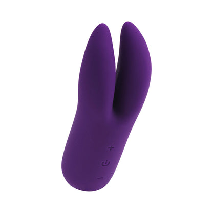 VEDO - KITTI RECHARGEABLE DUAL VIBE DEEP PURPLE