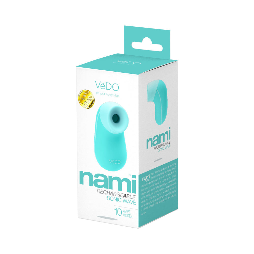 VEDO NAMI RECHARGEABLE SONIC VIBE TEASE ME TURQUOISE