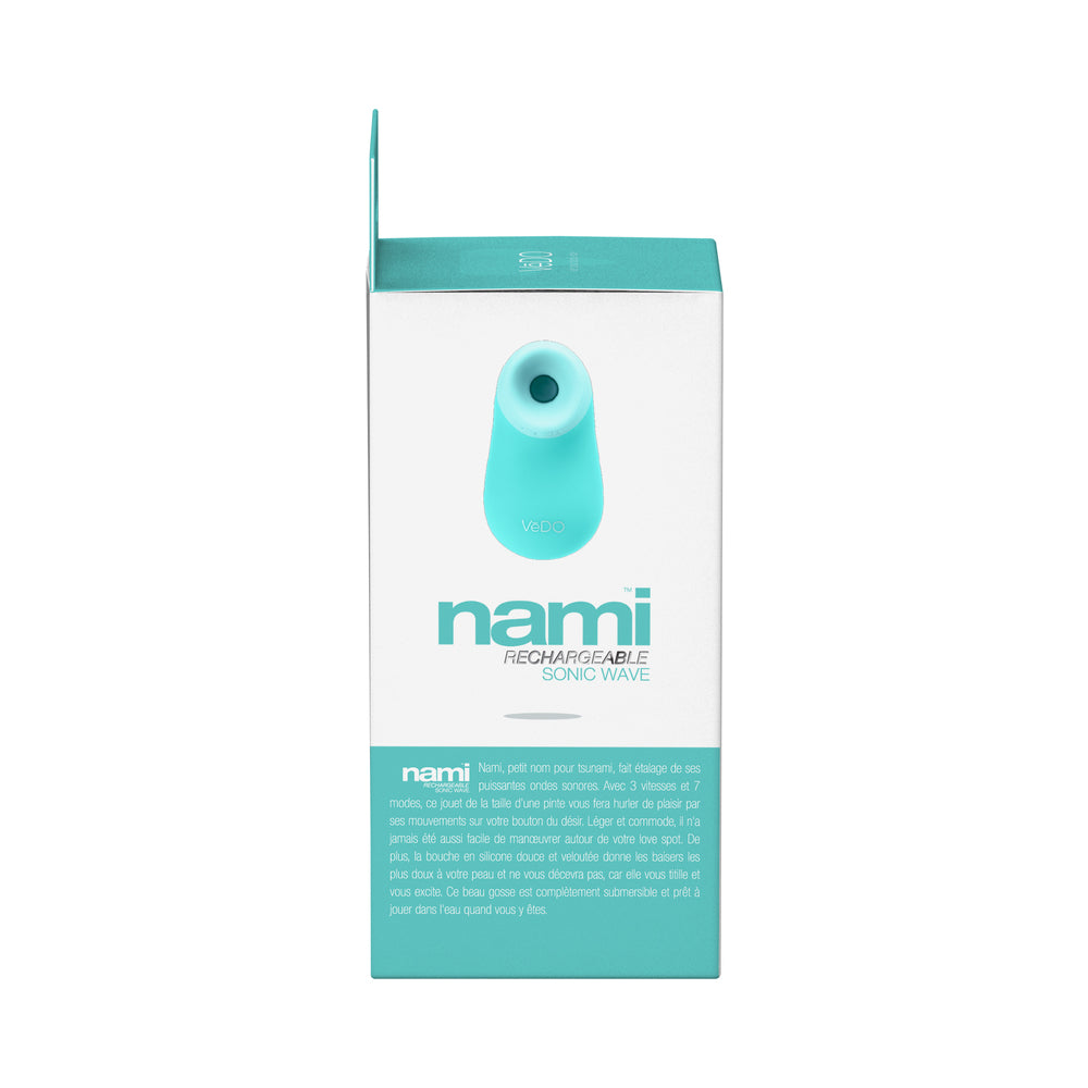 VEDO NAMI RECHARGEABLE SONIC VIBE TEASE ME TURQUOISE