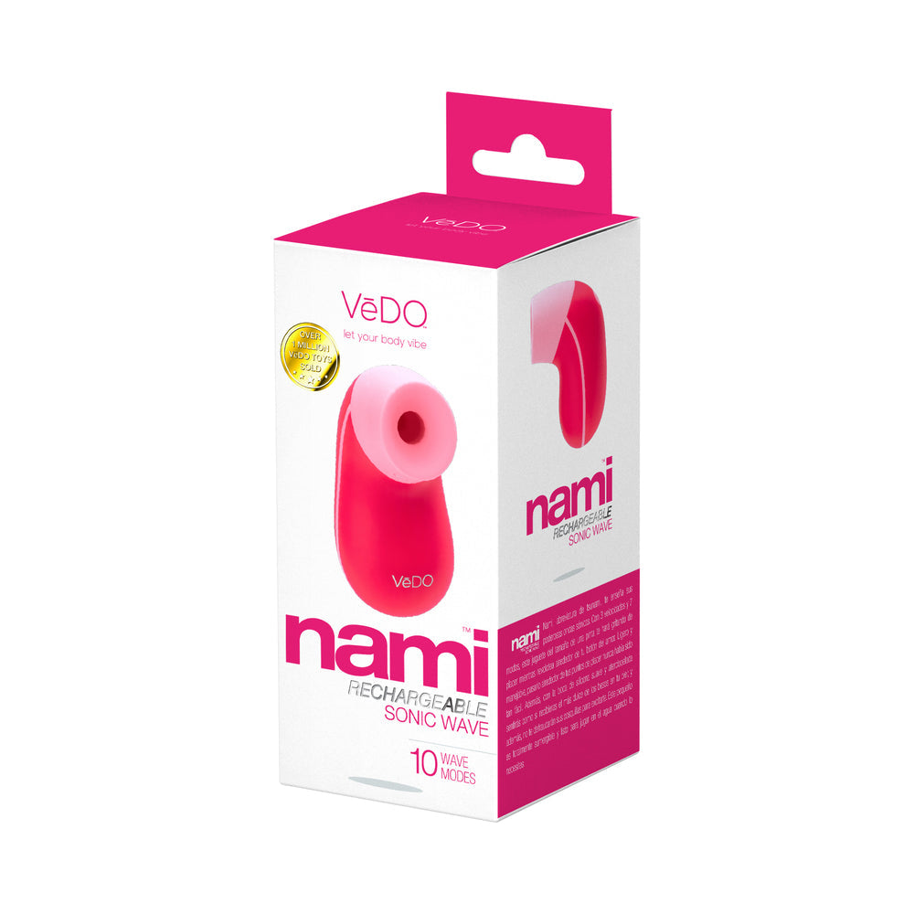 VEDO NAMI RECHARGEABLE SONIC VIBE FOXY PINK