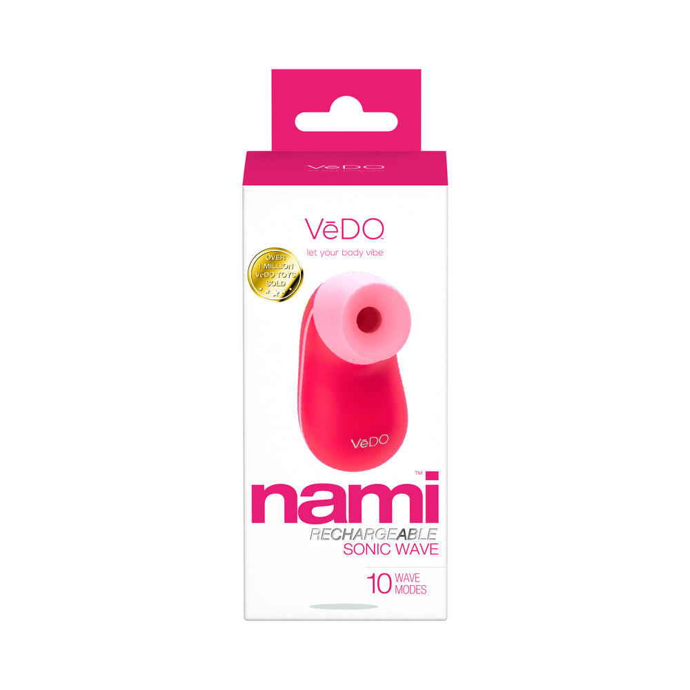 VEDO NAMI RECHARGEABLE SONIC VIBE FOXY PINK