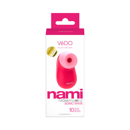 VEDO NAMI RECHARGEABLE SONIC VIBE FOXY PINK