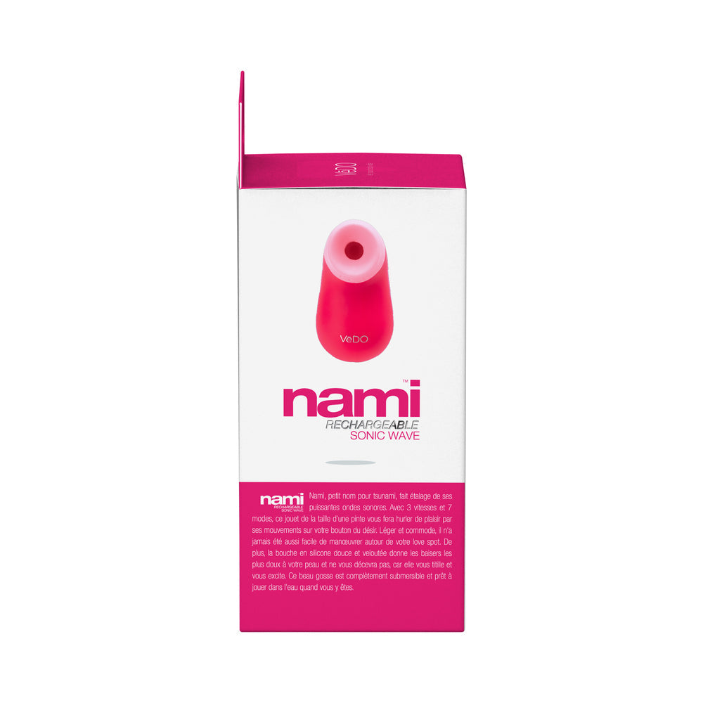 VEDO NAMI RECHARGEABLE SONIC VIBE FOXY PINK
