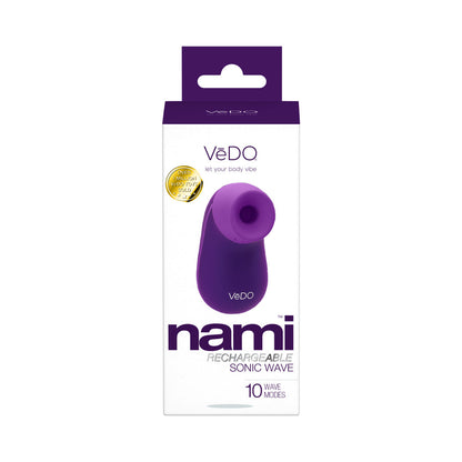 VEDO - NAMI VIBRADOR SÓNICO RECARGABLE MORADO OSCURO