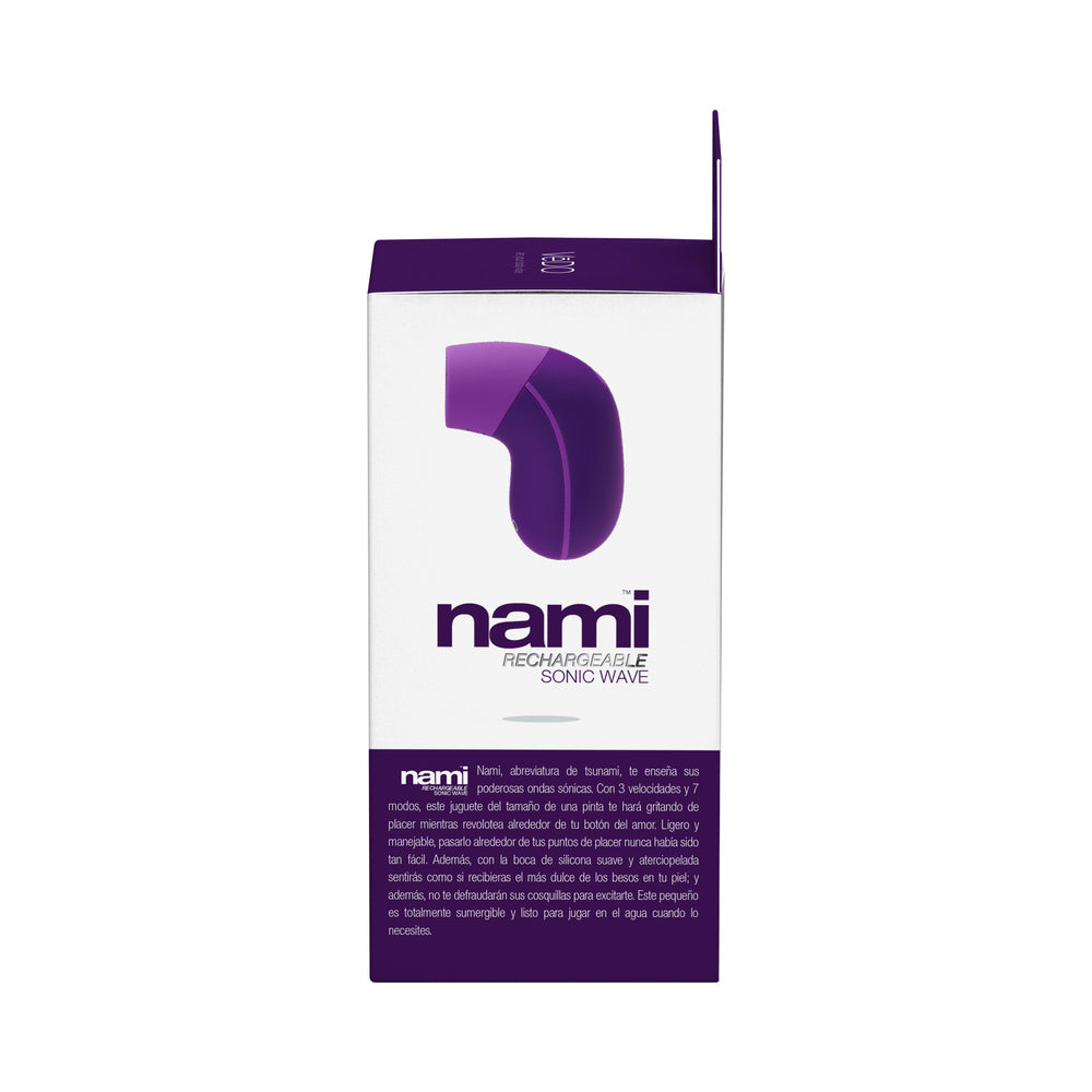 VEDO - NAMI VIBRADOR SÓNICO RECARGABLE MORADO OSCURO