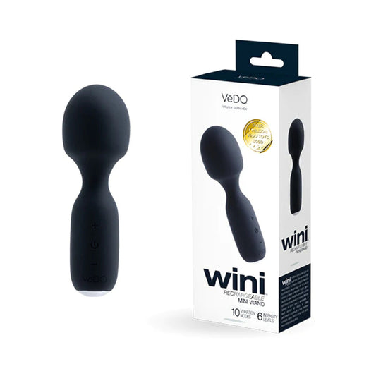 VEDO - WINI RECHARGEABLE MINI WAND JUST BLACK
