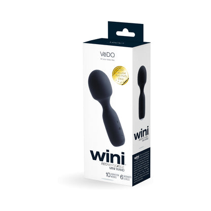 VEDO - WINI RECHARGEABLE MINI WAND JUST BLACK