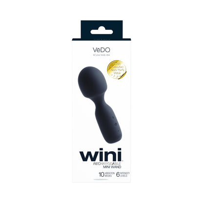 VEDO - WINI RECHARGEABLE MINI WAND JUST BLACK