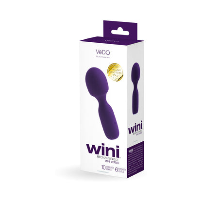 VEDO - WINI RECHARGEABLE MINI WAND DEEP PURPLE