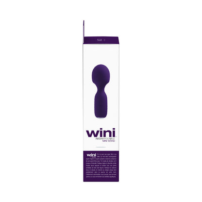 VEDO - WINI RECHARGEABLE MINI WAND DEEP PURPLE