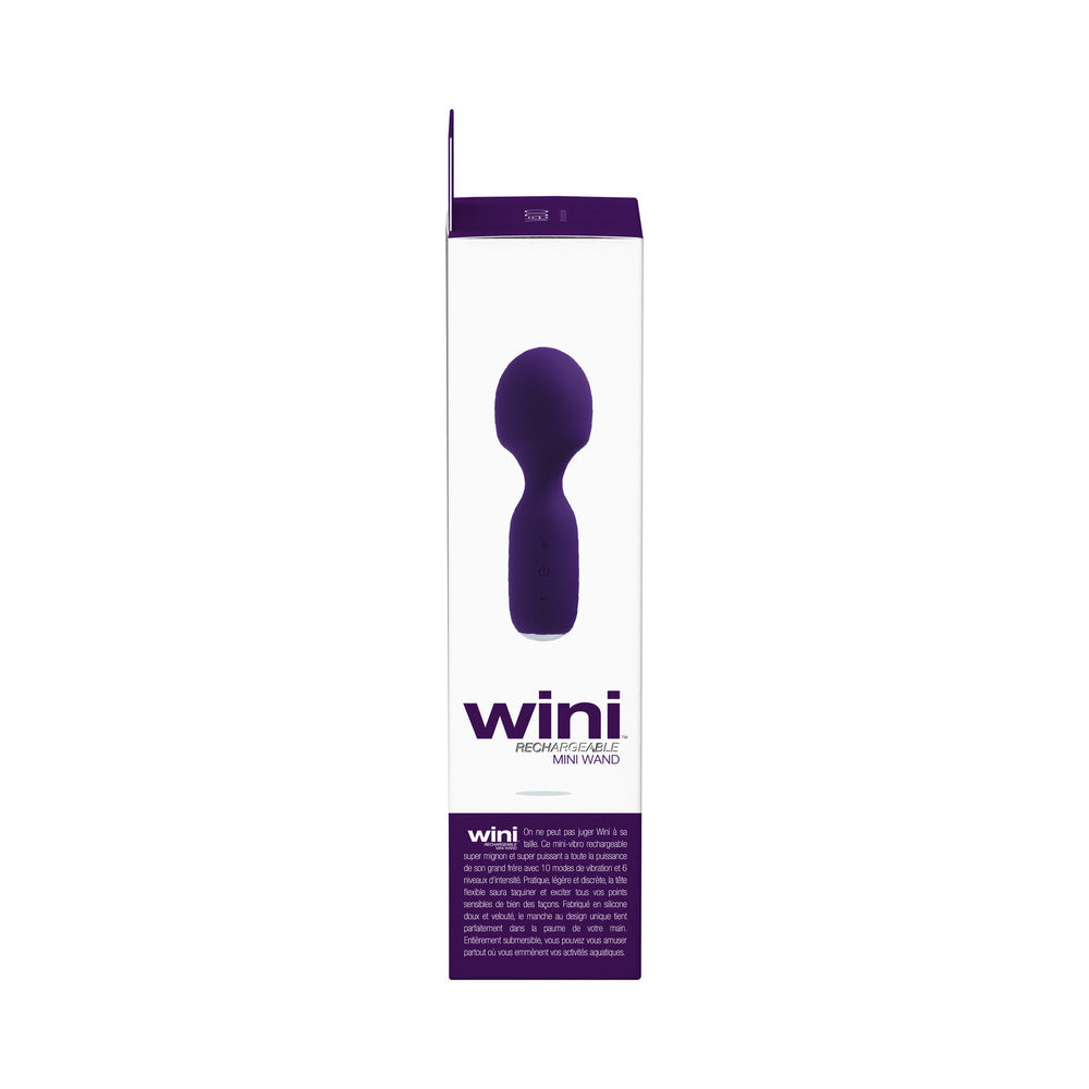 VEDO WINI RECHARGEABLE MINI WAND DEEP PURPLE