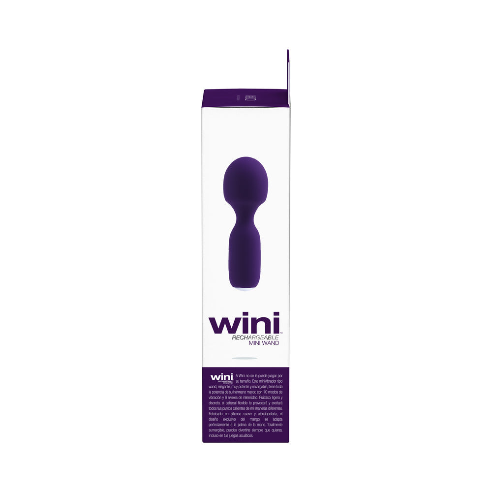 VEDO - WINI RECHARGEABLE MINI WAND DEEP PURPLE