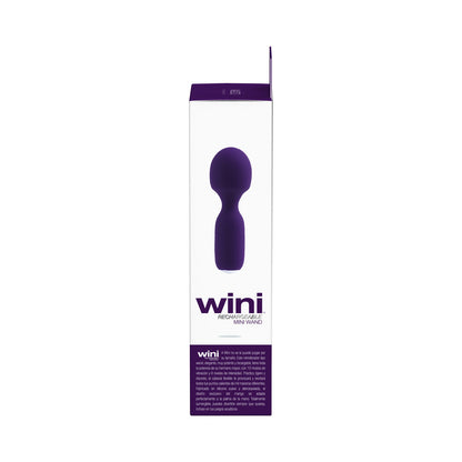 VEDO - WINI RECHARGEABLE MINI WAND DEEP PURPLE