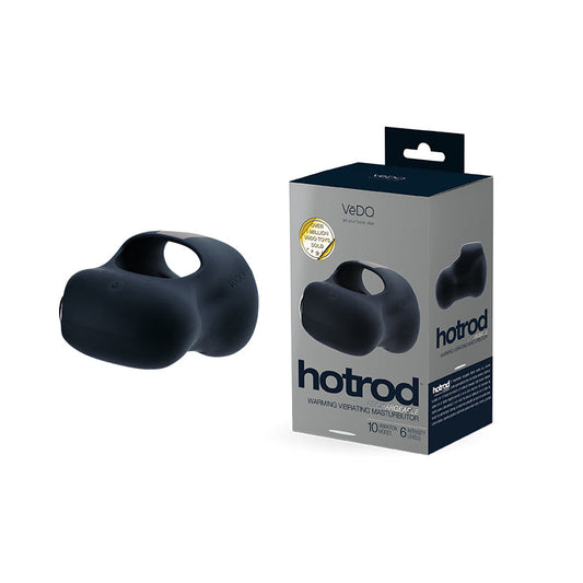 VEDO - MASTURBADOR CALEFACTOR RECARGABLE HOTROD NEGRO