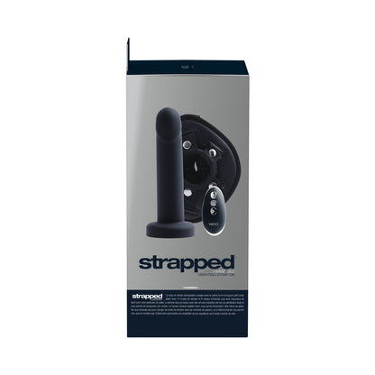 VEDO STRAPPED RECHARGEABLE STRAP-ON JUST BLACK