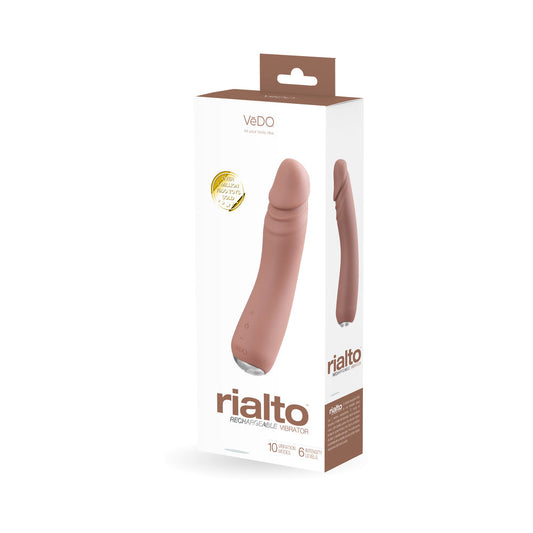 VEDO - RIALTO RECHARGEABLE VIBE MOCHA