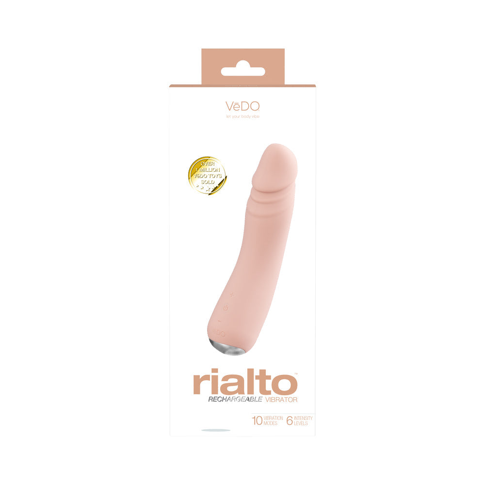VEDO - VIBRADOR RECARGABLE RIALTO VAINILLA