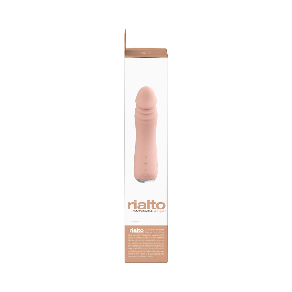 VEDO - VIBRADOR RECARGABLE RIALTO VAINILLA