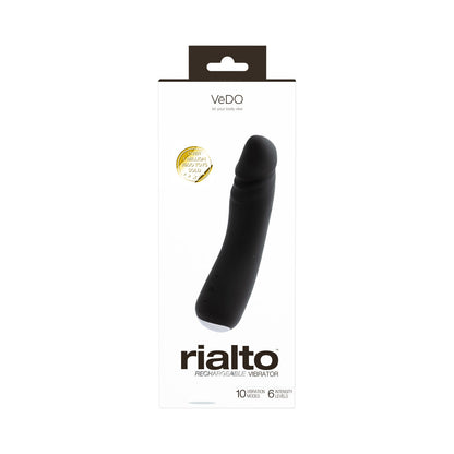 VEDO - RIALTO RECHARGEABLE VIBE BLACK PEARL