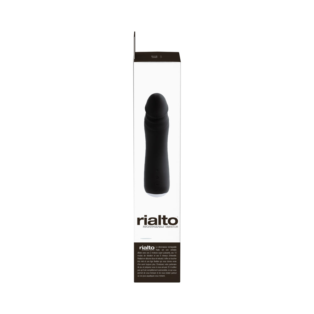 VEDO - RIALTO RECHARGEABLE VIBE BLACK PEARL