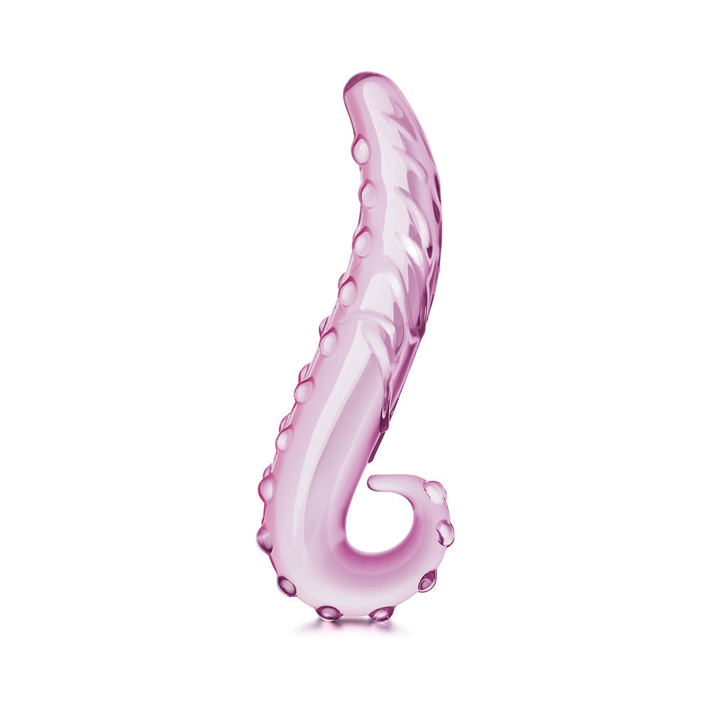 ELECTRIC EEL - GLAS 6 IN. LICK-IT GLASS DILDO PINK