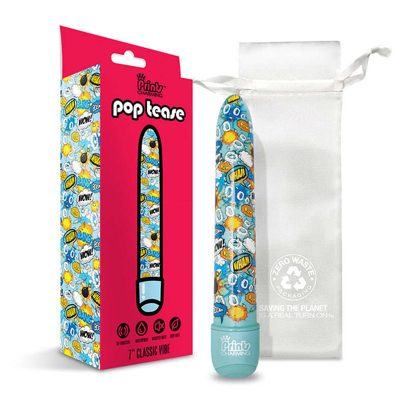 GLOBAL NOVELTIES - PRINTS CHARMING POP TEASE 7" CLASSIC VIBE - BANG - BLUE