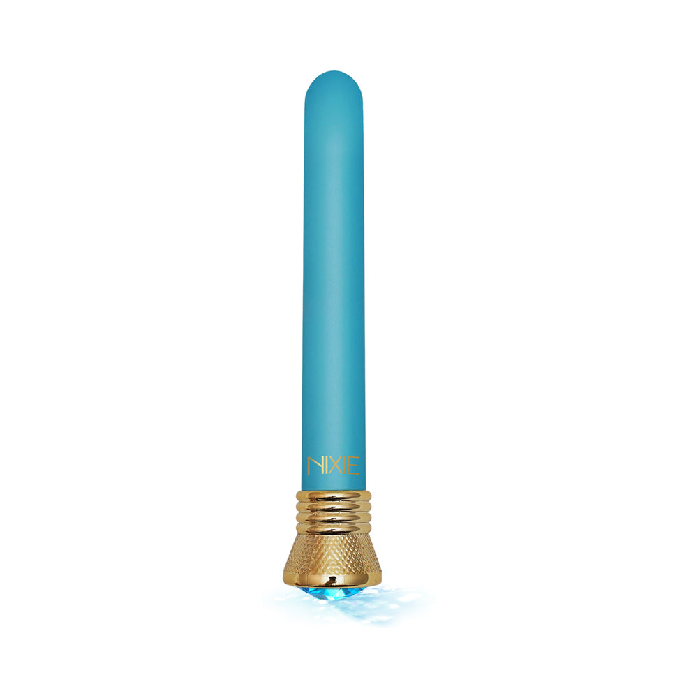 GLOBAL NOVELTIES - NIXIE MYSTIC WAVE SATIN CLASSIC VIBE - AQUAMARINE