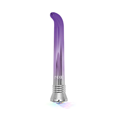 GLOBAL NOVELTIES - NIXIE WATERPROOF 10-FUNCTION G-SPOT VIBE - PURPLE OMBRE GLOW