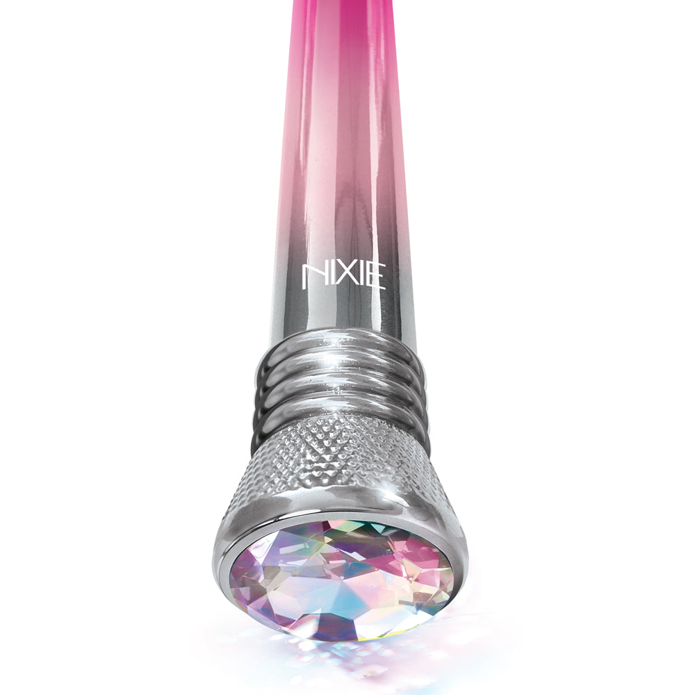 GLOBAL NOVELTIES - NIXIE 10-FUNCTION WATERPROOF CLASSIC VIBE - PINK OMBRE GLOW