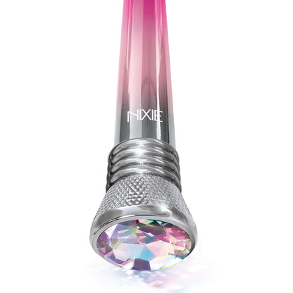 GLOBAL NOVELTIES - NIXIE 10-FUNCTION WATERPROOF CLASSIC VIBE - PINK OMBRE GLOW