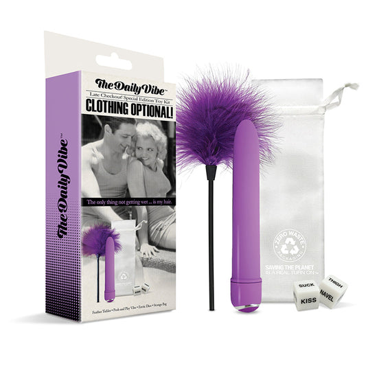 GLOBAL NOVELTIES - THE DAILY VIBE SPECIAL EDITION TOY KIT - CLOTHING OPTIONAL