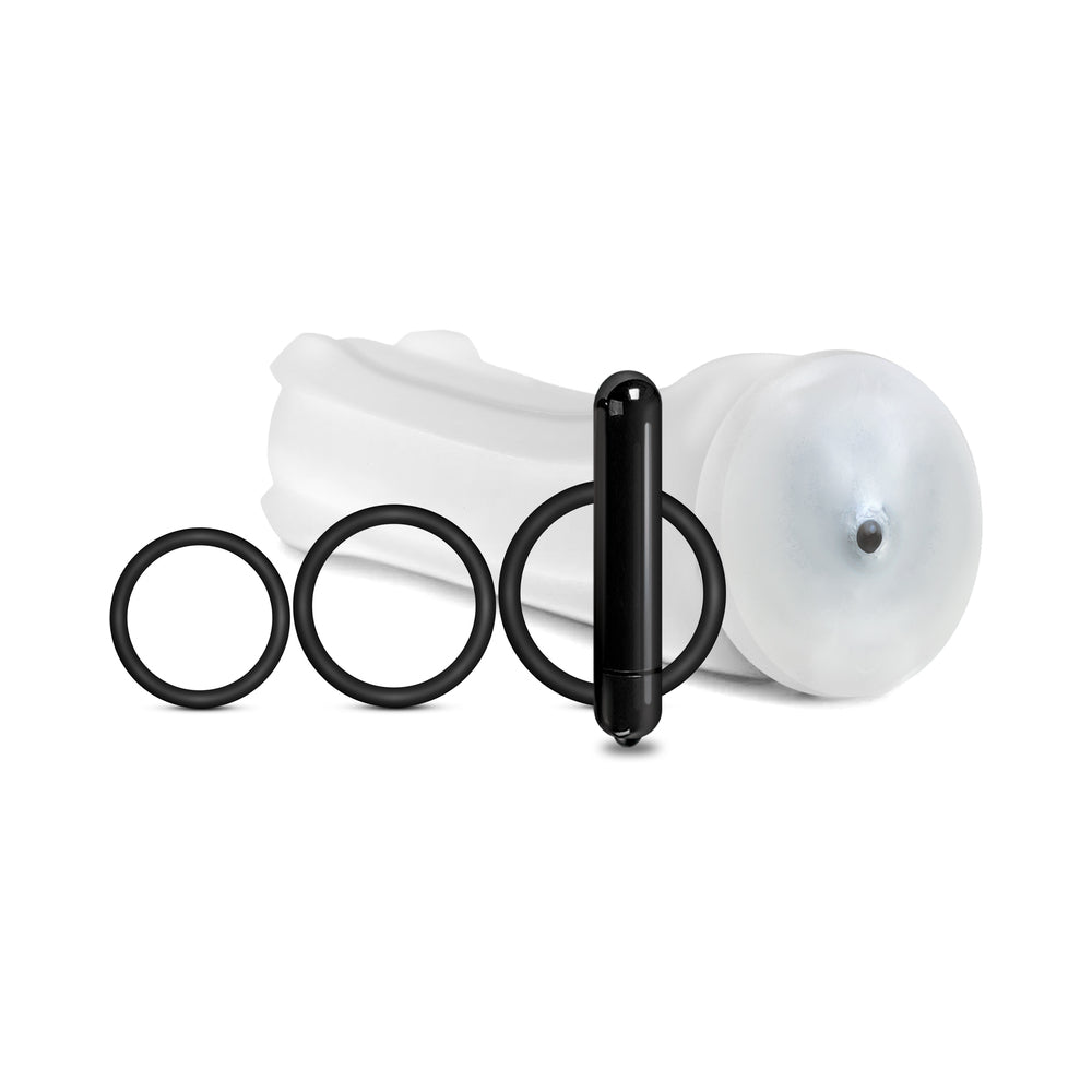 GLOBAL NOVELTIES - HAPPY ENDING MSTR B8 VIBRATING STROKER PACK - HAND CUFF