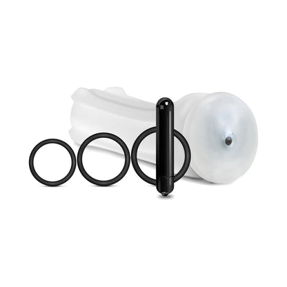 GLOBAL NOVELTIES - HAPPY ENDING MSTR B8 VIBRATING STROKER PACK - HAND CUFF
