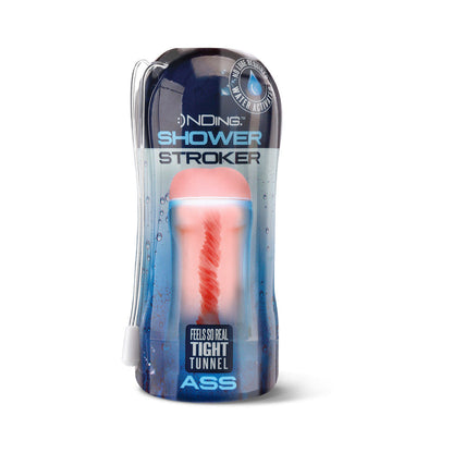 GLOBAL NOVELTIES - HAPPY ENDING SELF-LUBRICATING SHOWER STROKER - ASS