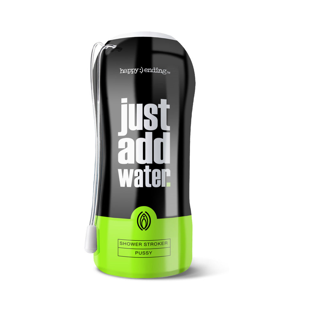 GLOBAL NOVELTIES - HAPPY ENDING JUST ADD WATER SELF LUBRICATING SHOWER STROKER - PUSSY