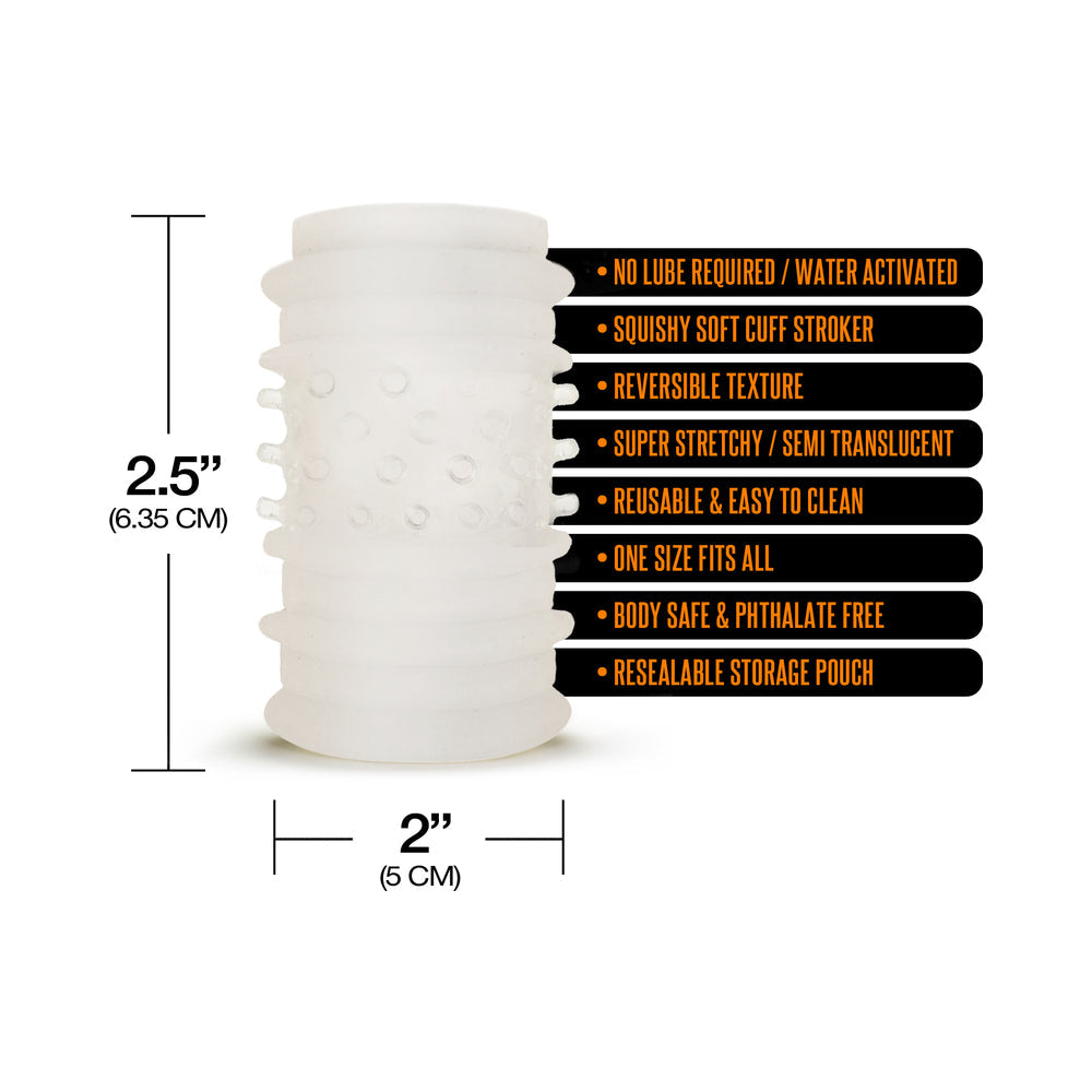 GLOBAL NOVELTIES - HAPPY ENDING JUST ADD WATER SELF-LUBRICATING WHACK PACK - CUFF