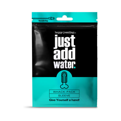 GLOBAL NOVELTIES - HAPPY ENDING JUST ADD WATER SELF-LUBRIATING WHACK PACK - SLEEVE