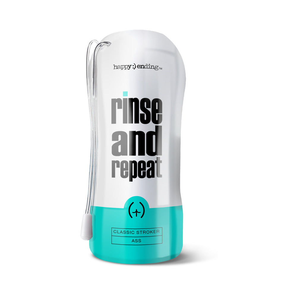 GLOBAL NOVELTIES - HAPPY ENDING RINSE AND REPEAT CLASSIC STROKER - ASS
