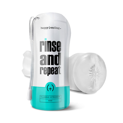GLOBAL NOVELTIES - HAPPY ENDING RINSE AND REPEAT CLASSIC STROKER - ASS