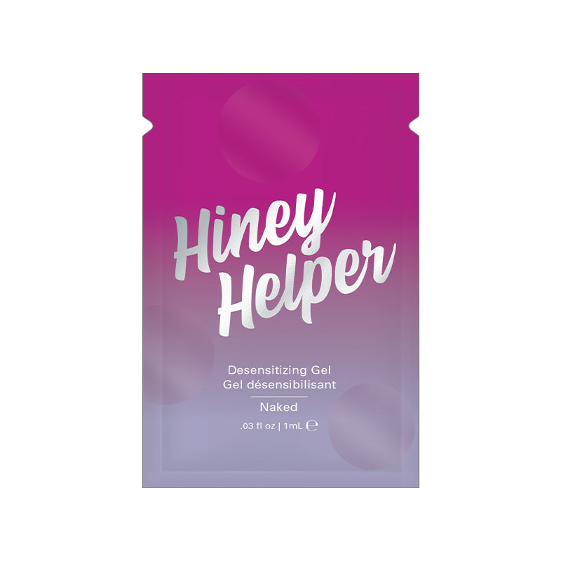 CLASSIC BRANDS - JELIQUE HINEY HELPER DESENSITIZING GEL .03 OZ FOIL