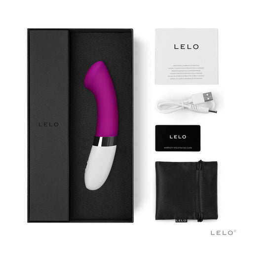 LELO GIGI 2 RECHARGEABLE G-SPOT VIBRATOR DEEP ROSE