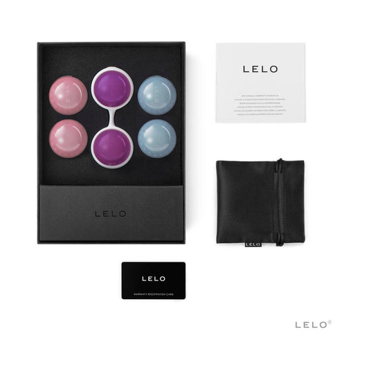 LELO - BEADS PLUS KEGEL BALLS SET BLUE/PINK/PURPLE