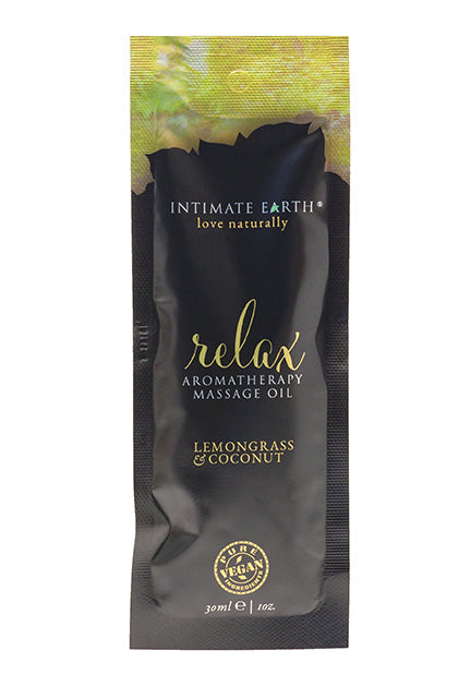 INTIMATE EARTH - RELAX MASSAGE OIL FOIL 30ML