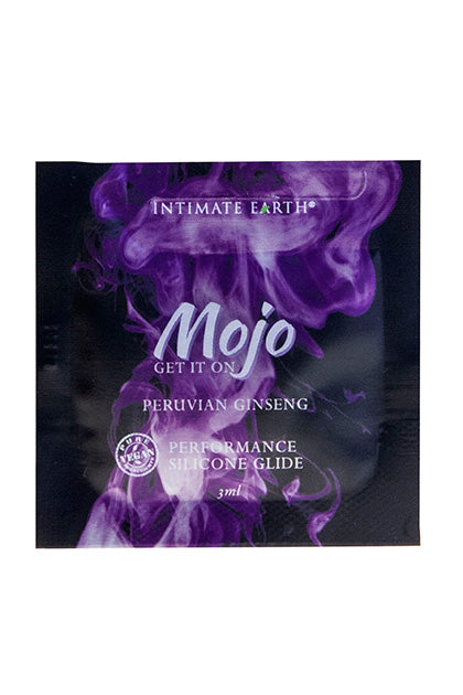 INTIMATE EARTH - MOJO PERUVIAN GINSENG SILICONE PERFORMANCE GLIDE 3ML FOIL